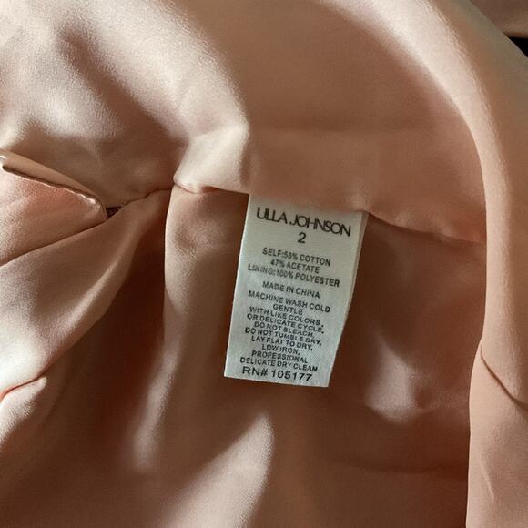 Ulla Johnson Lelita Dress in Copper NWT Size 2‎ off shoulder - Picture 10 of 12